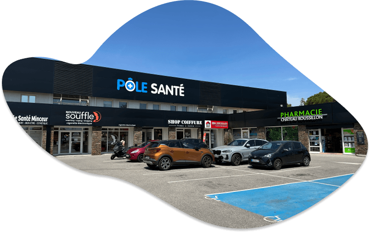 Le Pôle Santé à Chateau Roussillon